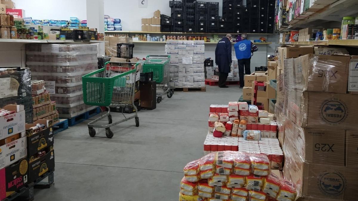 Instalaciones del Banco de Alimentos en Pontevedra