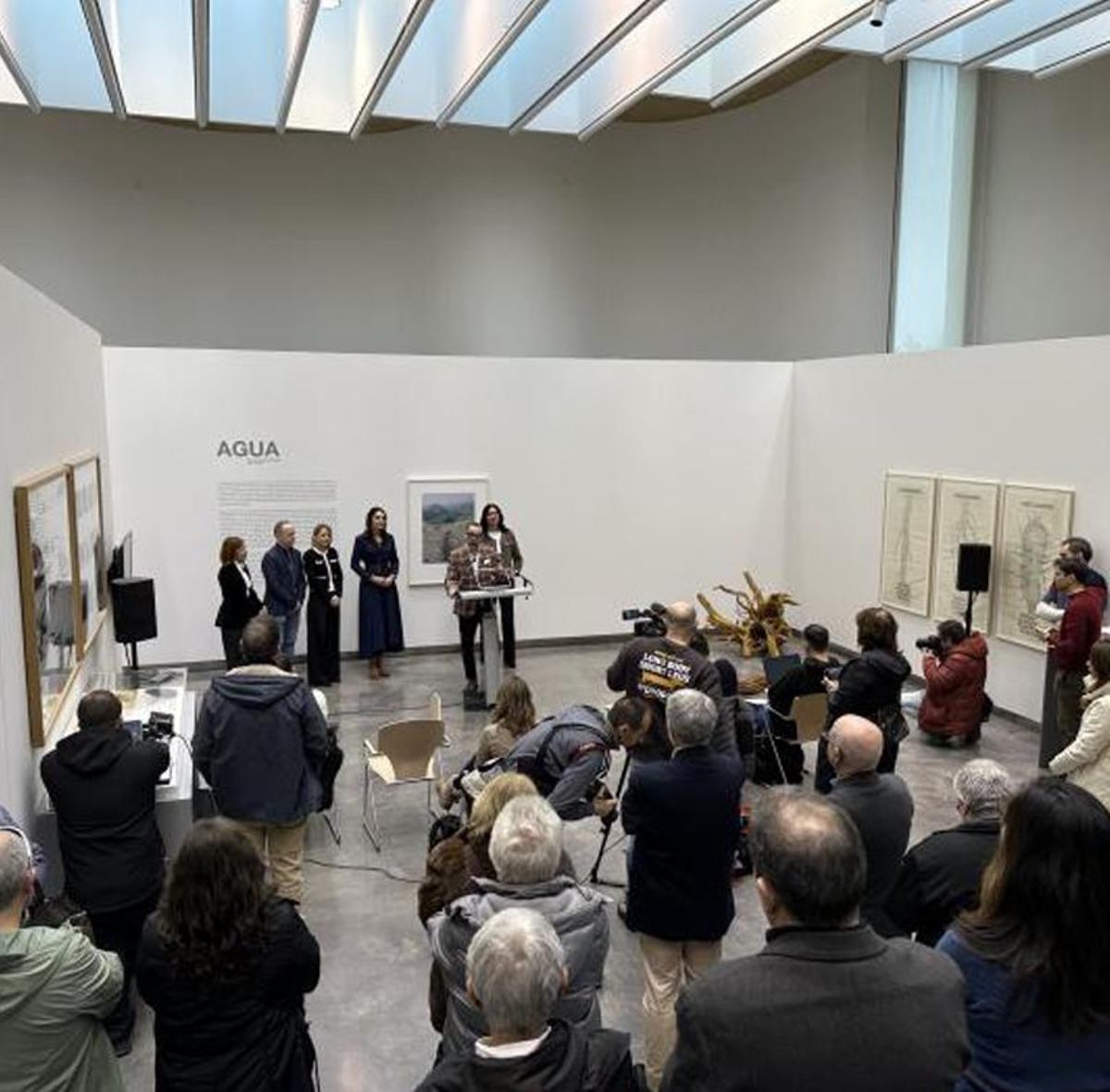 Presentación del aniversario ante los medios.