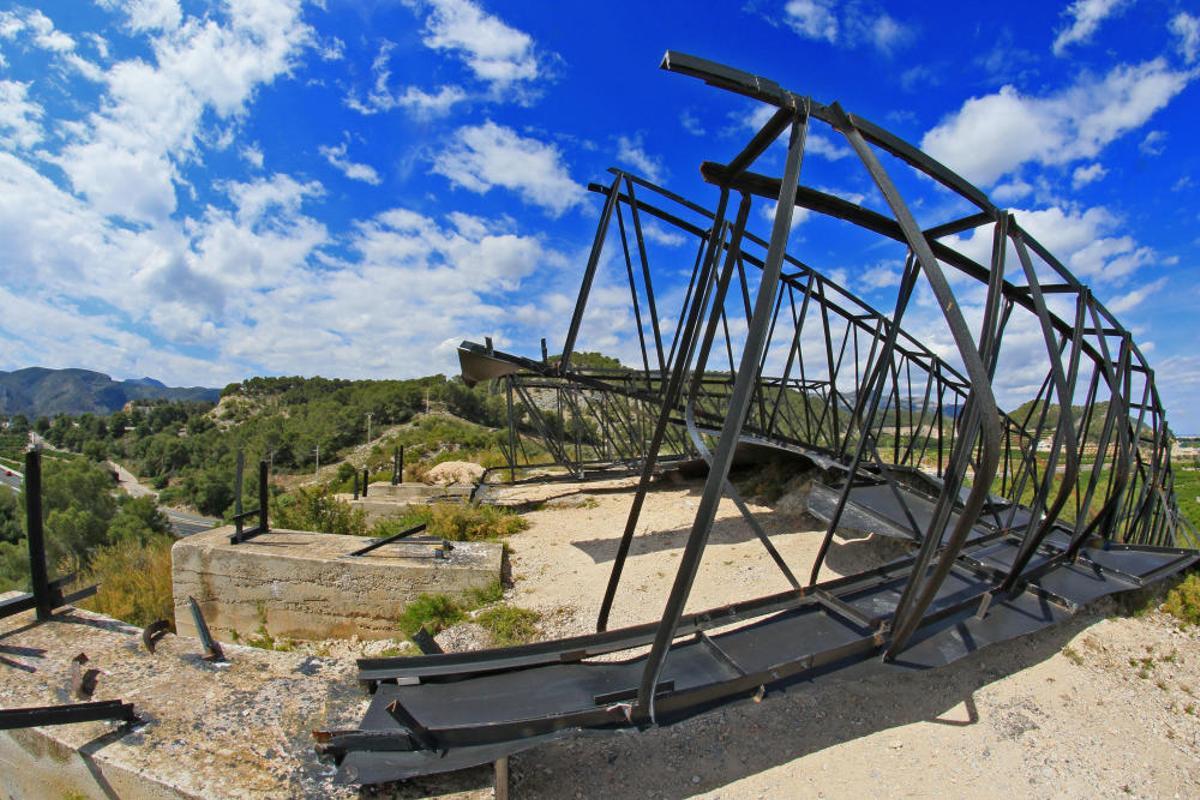 Sabotaje al toro de Osborne en Tavernes de la Valldigna