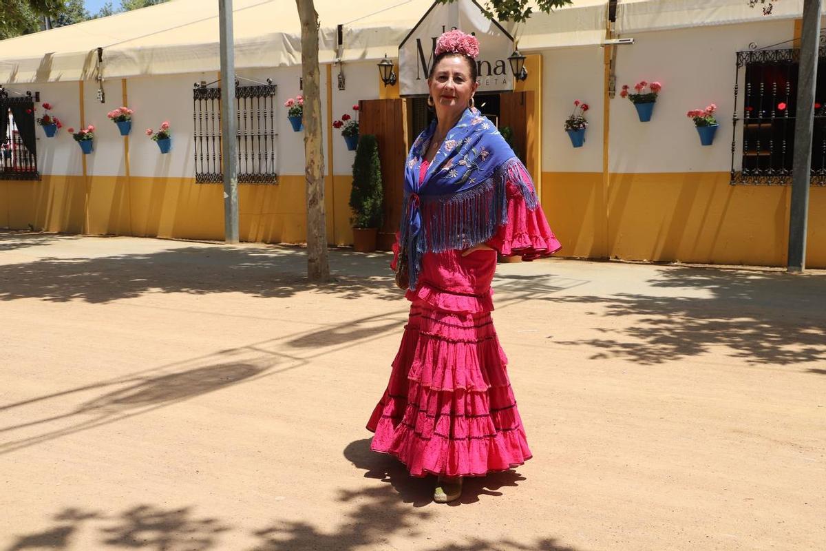 Trajes de gitana en el martes de Feria Trajes de gitana en el martes de Feria