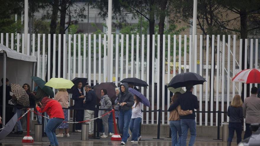 La lluvia protagoniza el sábado en Alicante