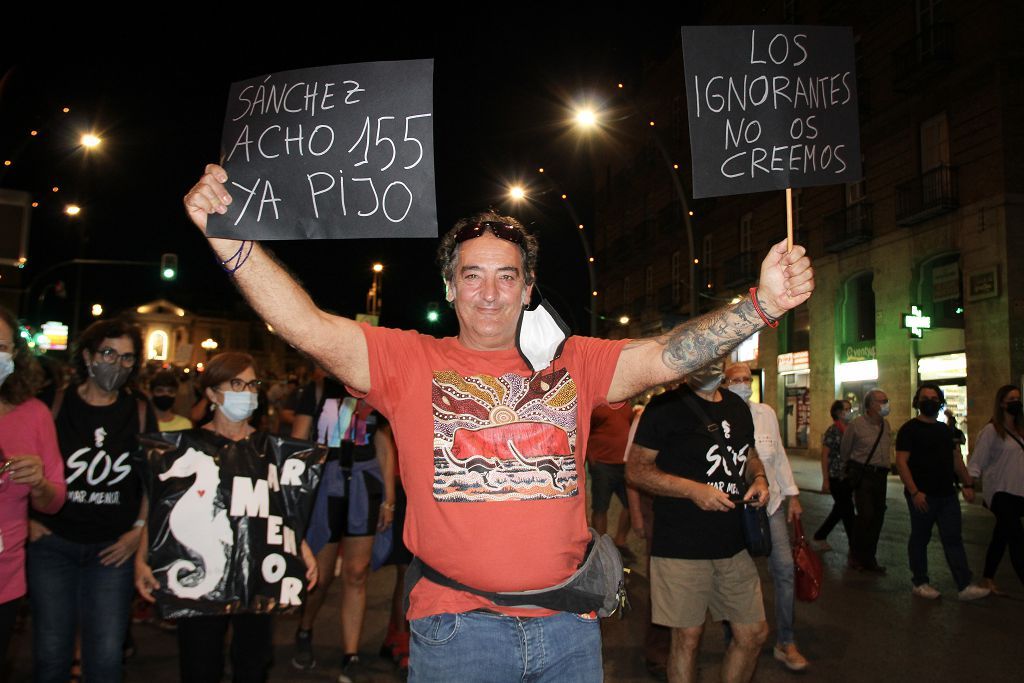 Manifestación por el Mar Menor en Murcia