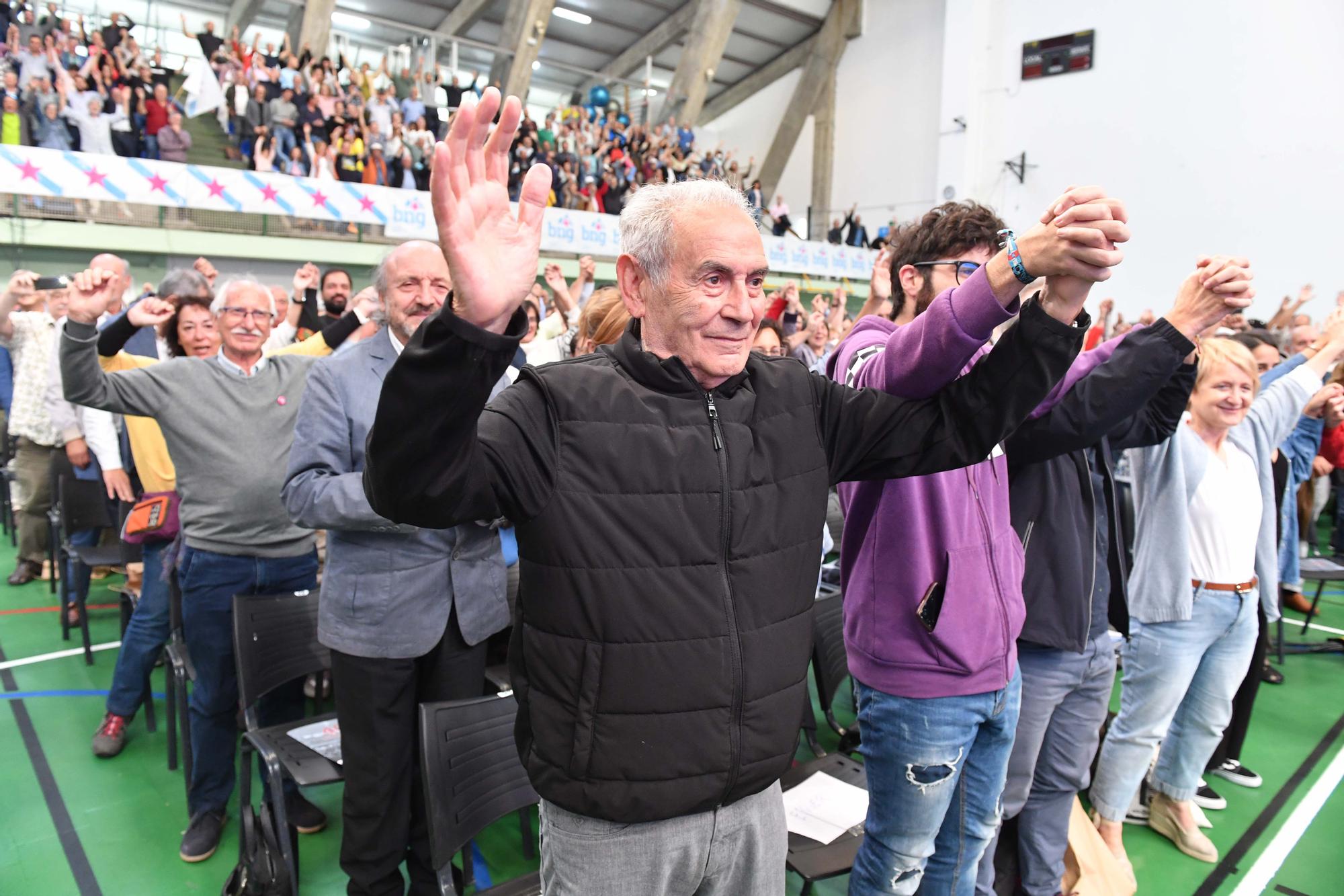 O frontón de Riazor acolle o acto polo 40º aniversario da fundación do BNG