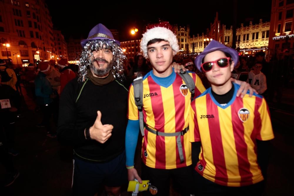 Participantes en la San Silvestre de Valencia