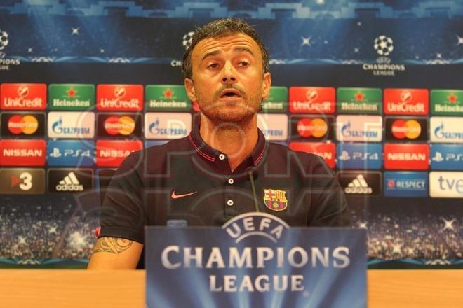 Rueda prensa de Luis Enrique y Neymar