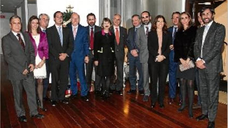 Els directius d&#039;Editorial Prensa Ibérica, La Vanguardia i les marques finalistes del Premi Cotxe de l&#039;Any