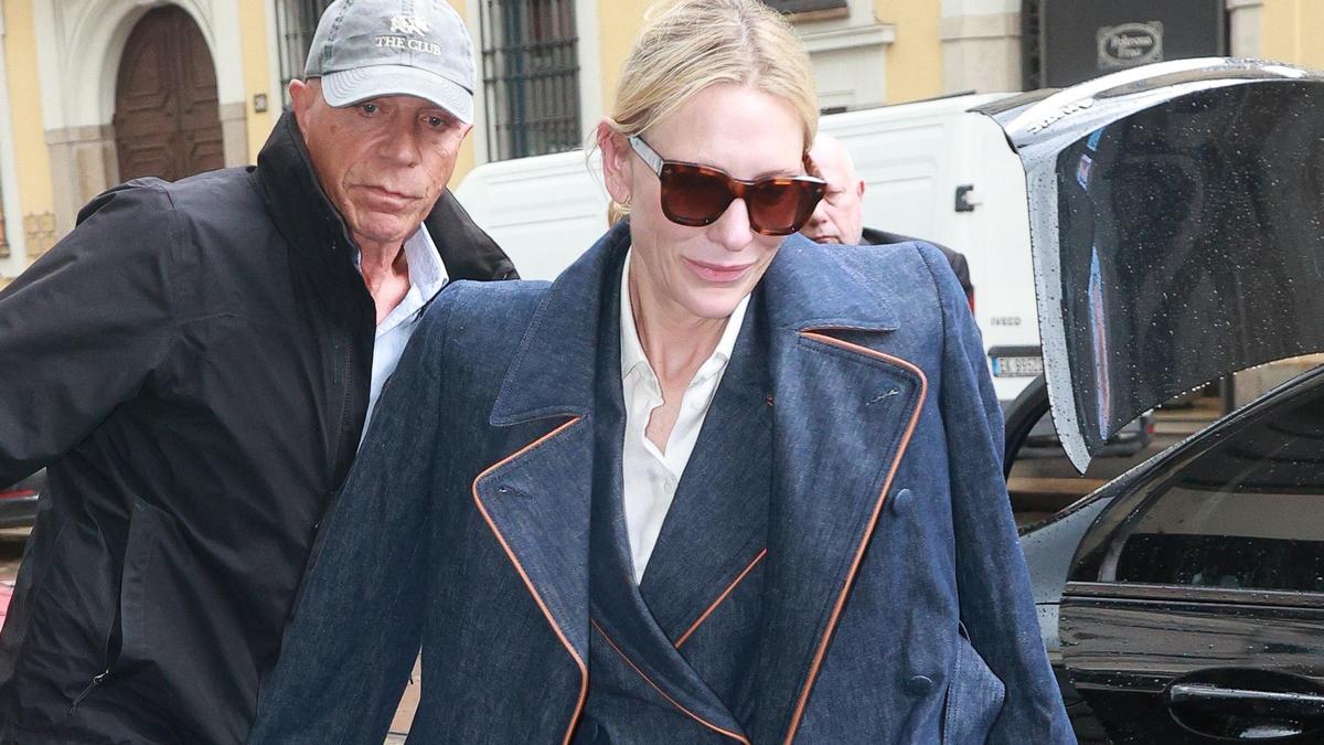 Todas las claves para llevar el traje de chaqueta de Cate Blanchett que favorece a cualquier edad