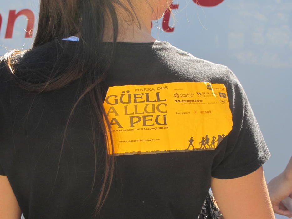 43 edición de la marcha Des Güell a Lluc a peu