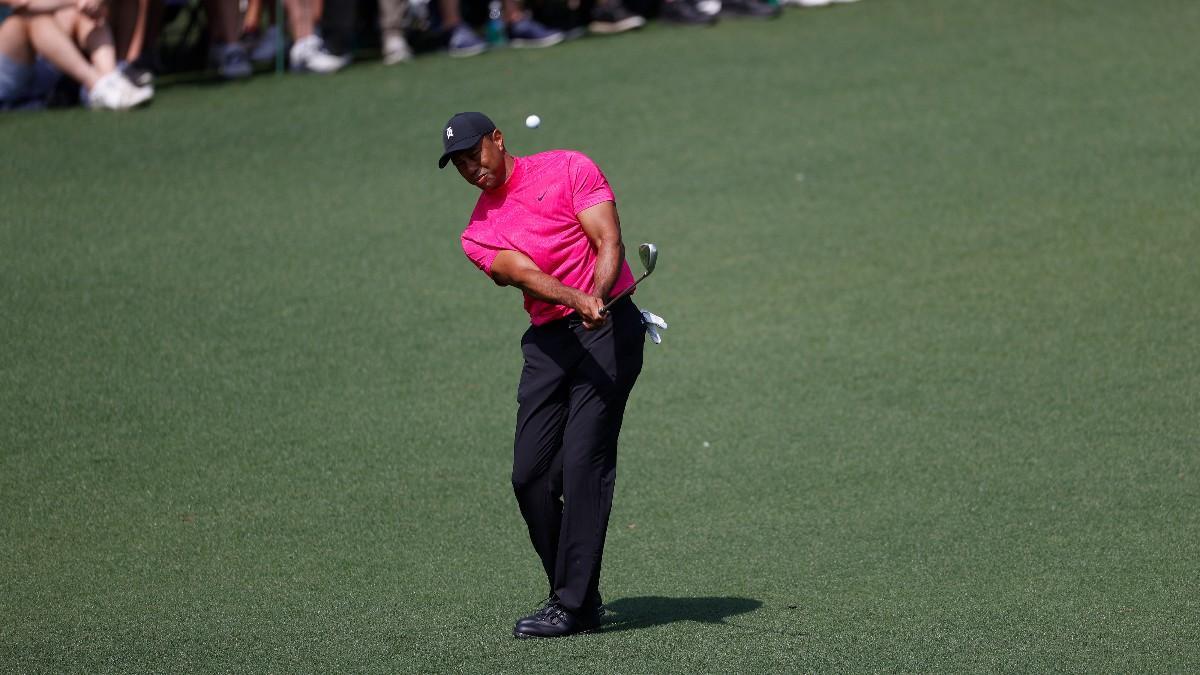 Tiger Woods durante el Master de Augusta