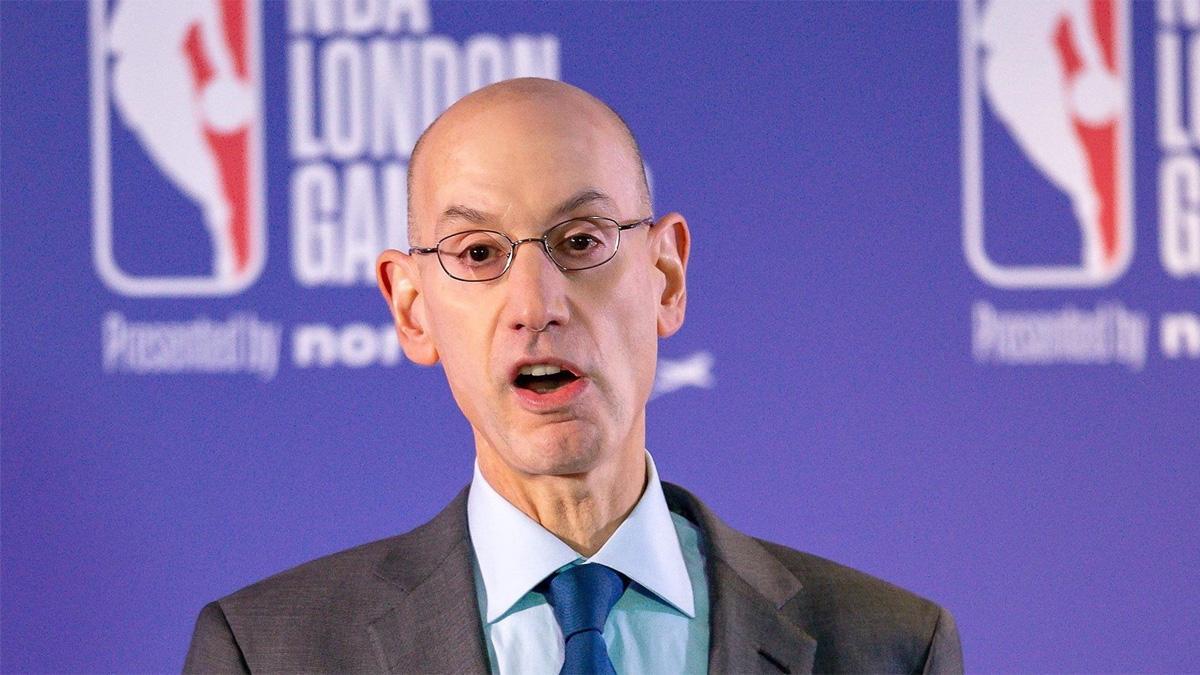 Adam Silver, comisionado de la NBA.