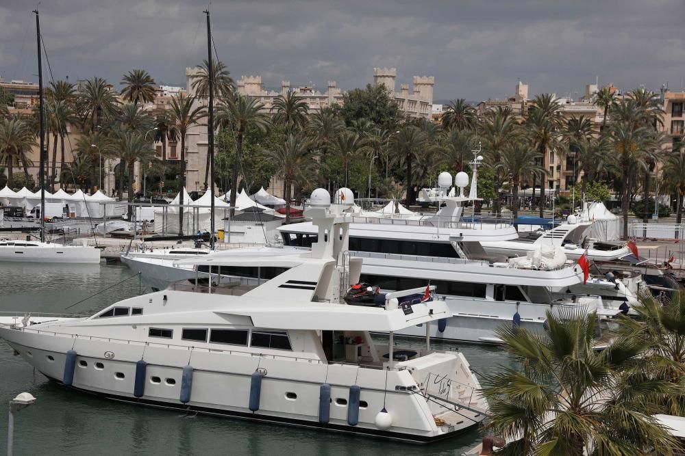 Preparativos del XXXIII Salón Náutico Internacional de Palma