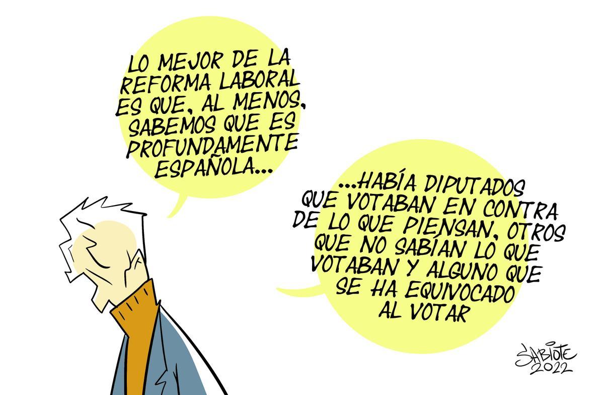 El Gobierno saca adelante la reforma laboral por un voto y por un error ...