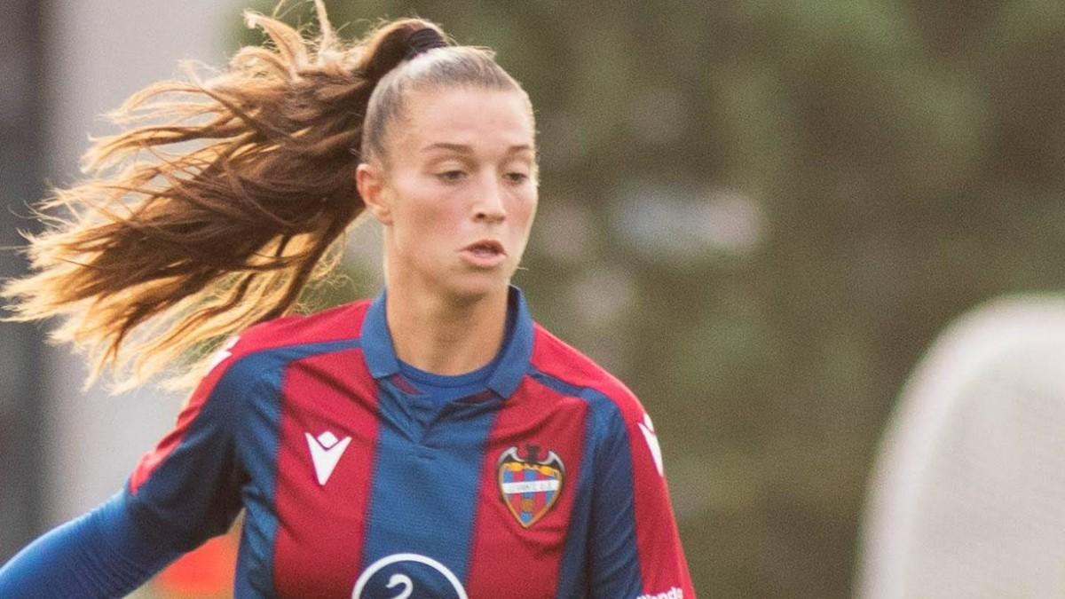 Silvia Lloris durante el partido frente al Rosenborg BK