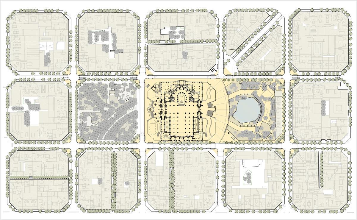Vista cenital del proyecto.