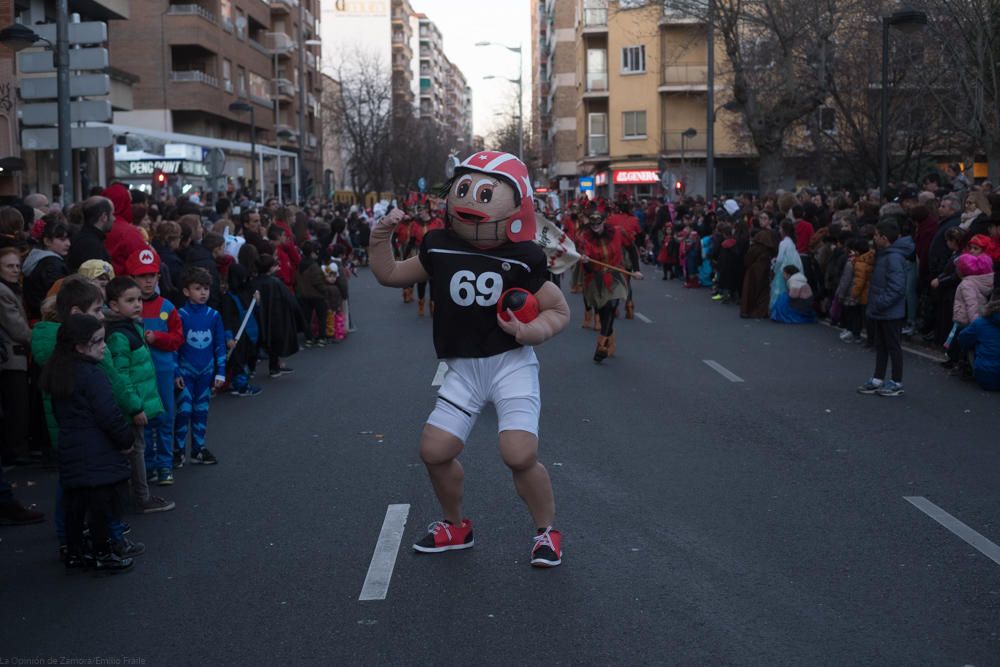 Primer desfile de carnaval en Zamora