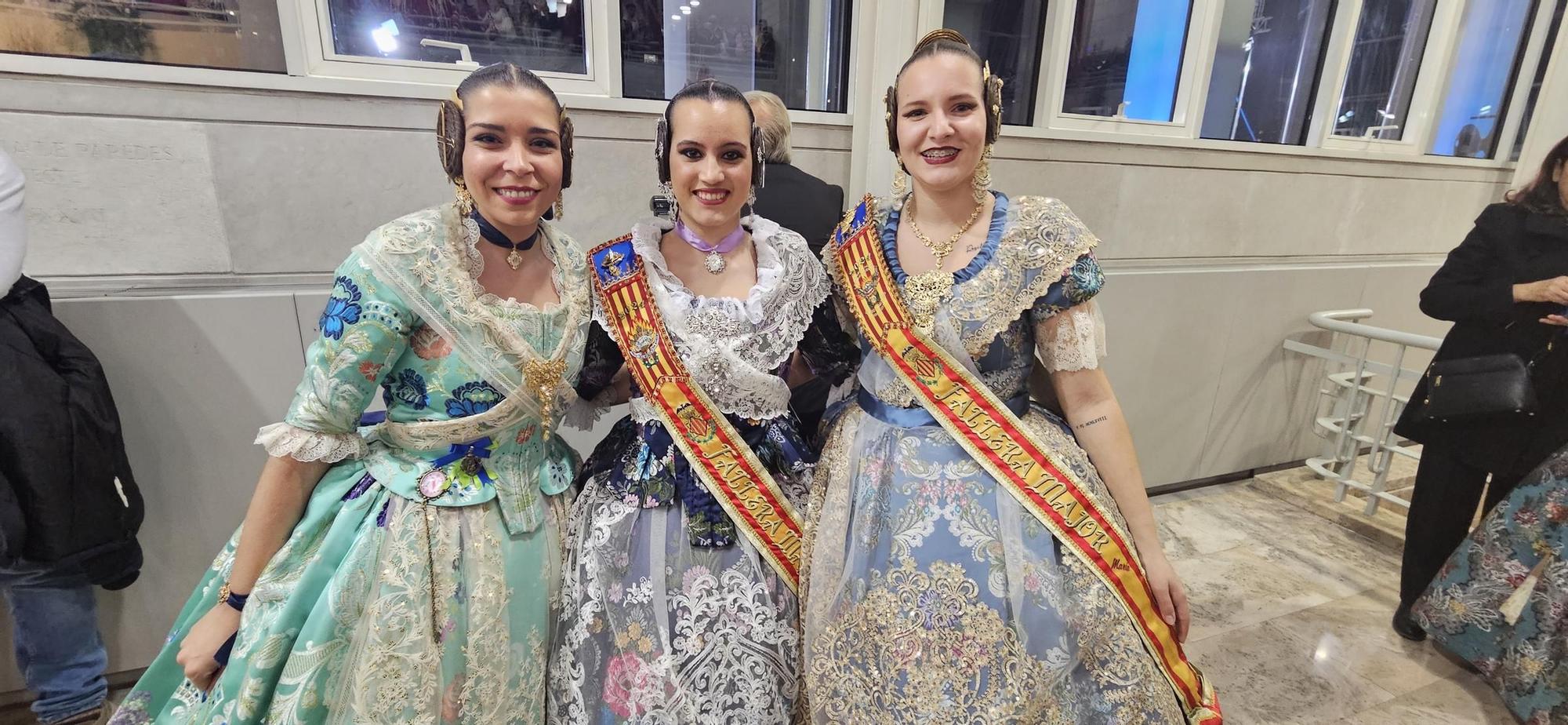 La alfombra roja de las comisiones de falla en la Exaltación