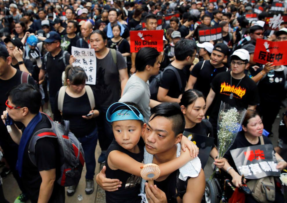 Protestas en Hong Kong por la ley de extradición