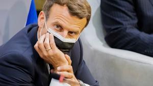 El presidente francés, Emmanuel Macron. 