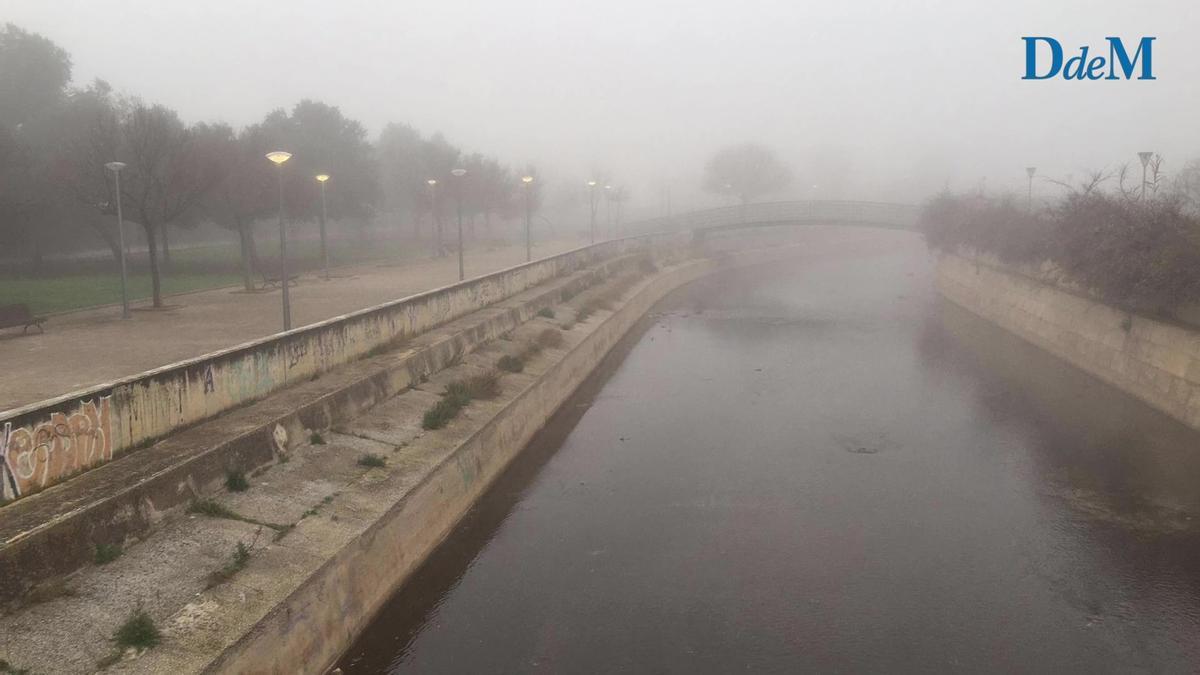 Wie der Nebel Mallorca einhüllt