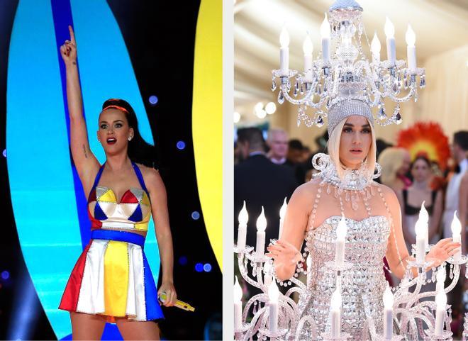 Katy Perry vestida de Moschino