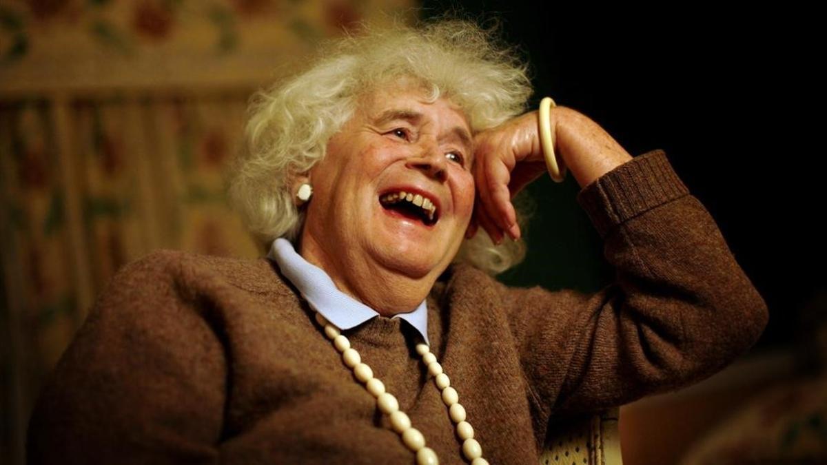 Jan Morris, en el 2008, durante una entrevista.