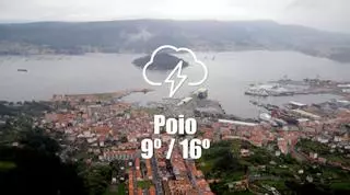 El tiempo en Poio: previsión meteorológica para hoy, domingo 9 de noviembre