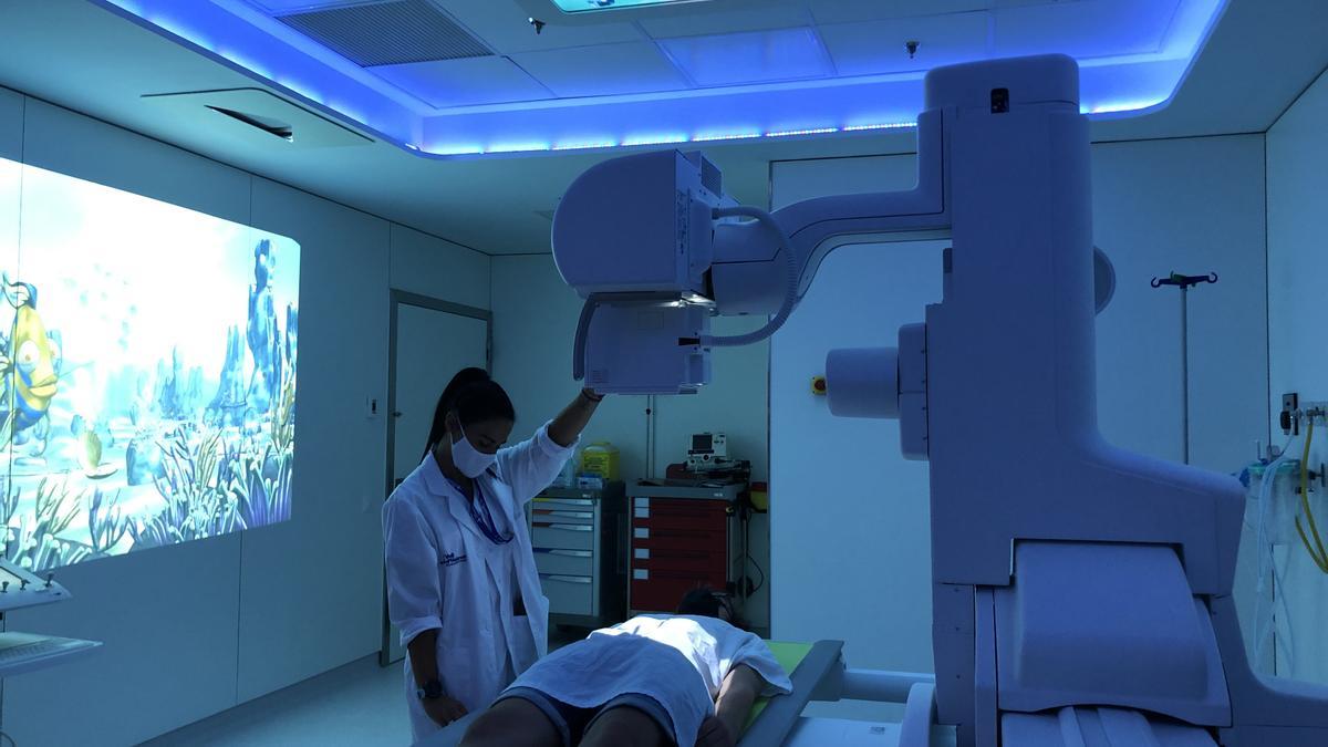 Una sala de Radiología en un hospital