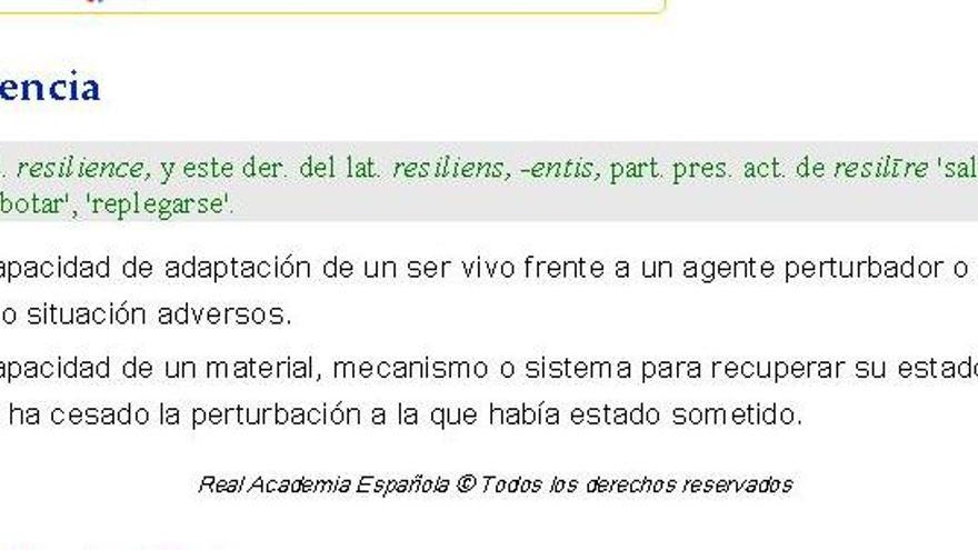 &#039;Resiliencia&#039;, &#039;bizarro&#039; y &#039;procrastinar&#039;, las palabras más consultadas en la RAE