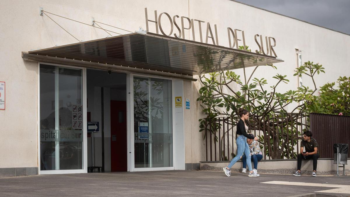 Hospital del Sur de Tenerife, situado en Arona.