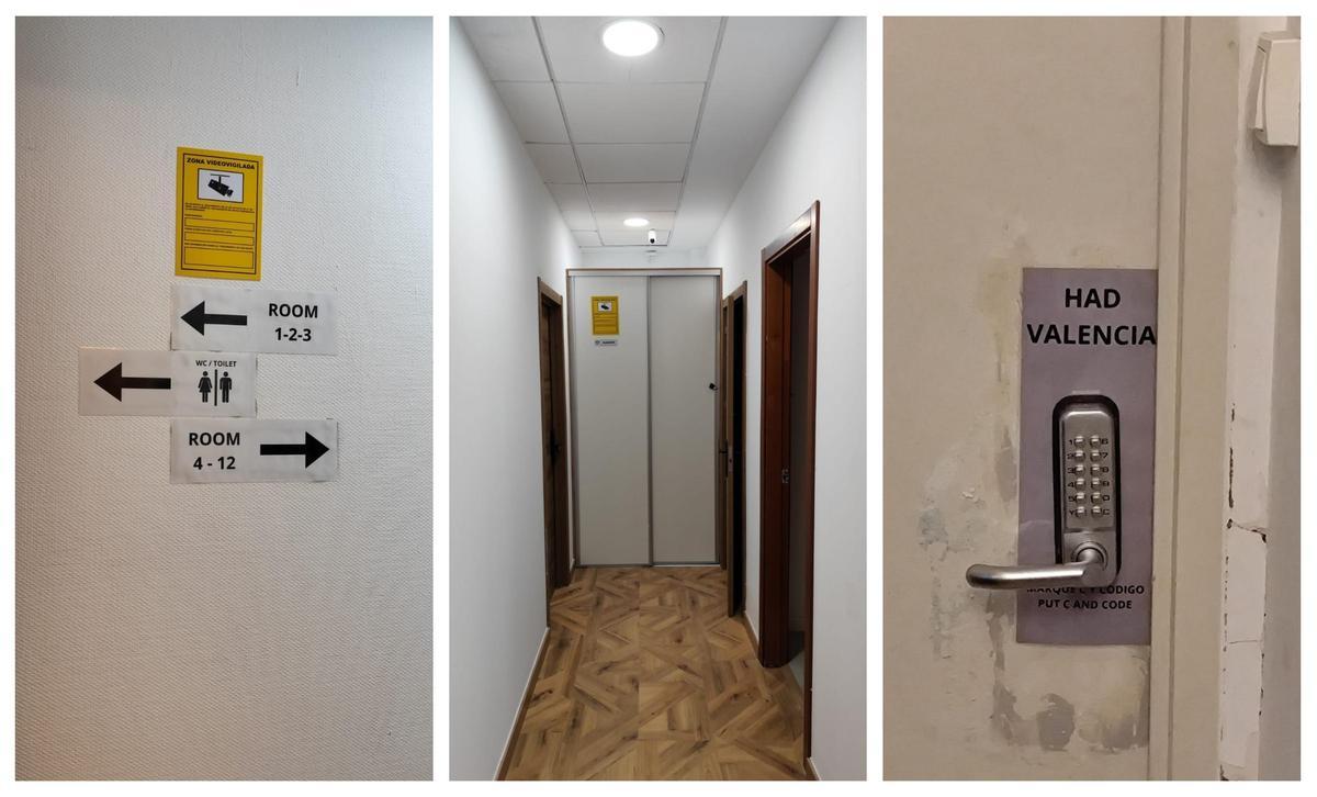 Interior del hotel anunciado en plataformas como Booking