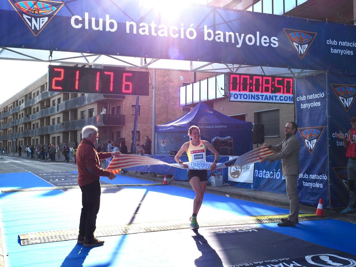 Esther Guerrero va imposar-se a la Volta a l'Estany