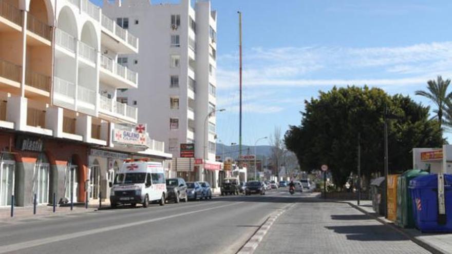 El choque se produjo en la avenida del Doctor Fleming.