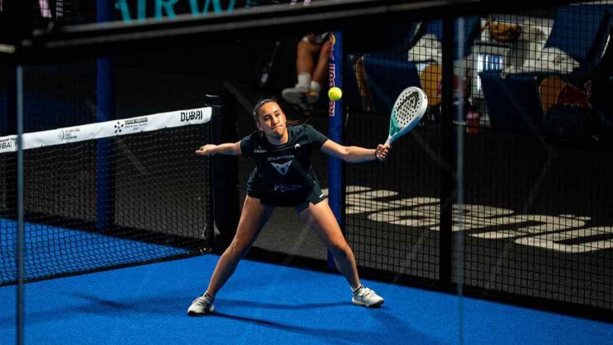 Andrea ha conseguido uno de los objetivos: estar en las Finals