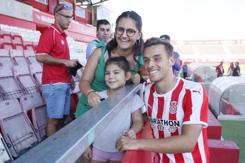 Presentació a Montilivi d''Asier Riesgo i Brian Oliván