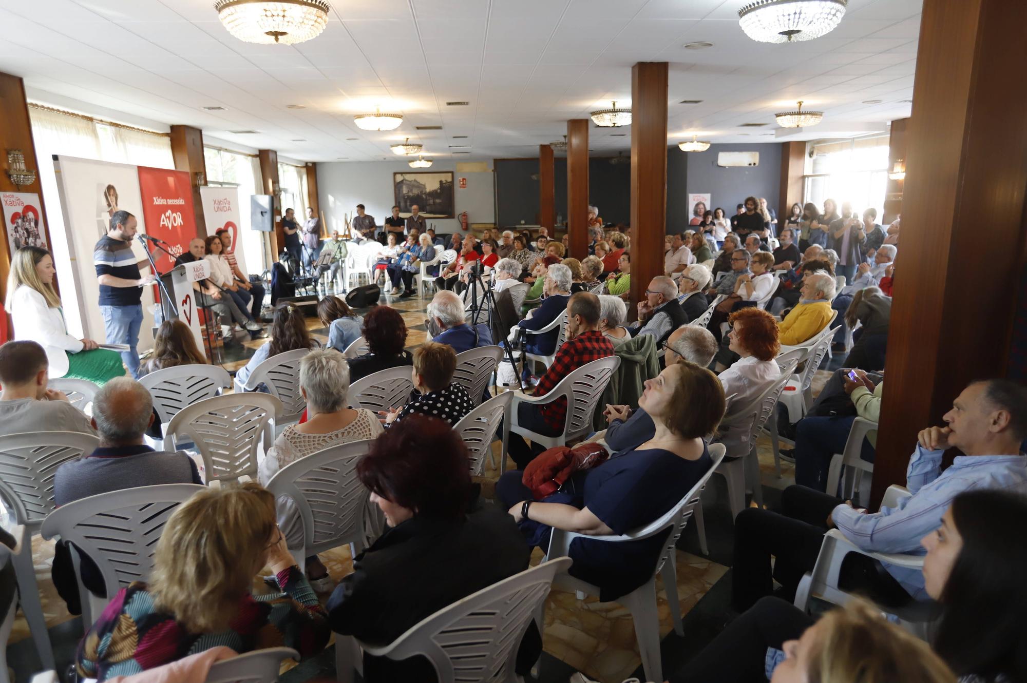 Fin de campaña de Xàtiva Unida