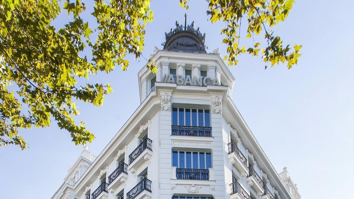 Sede institucional de Abanca en Madrid.