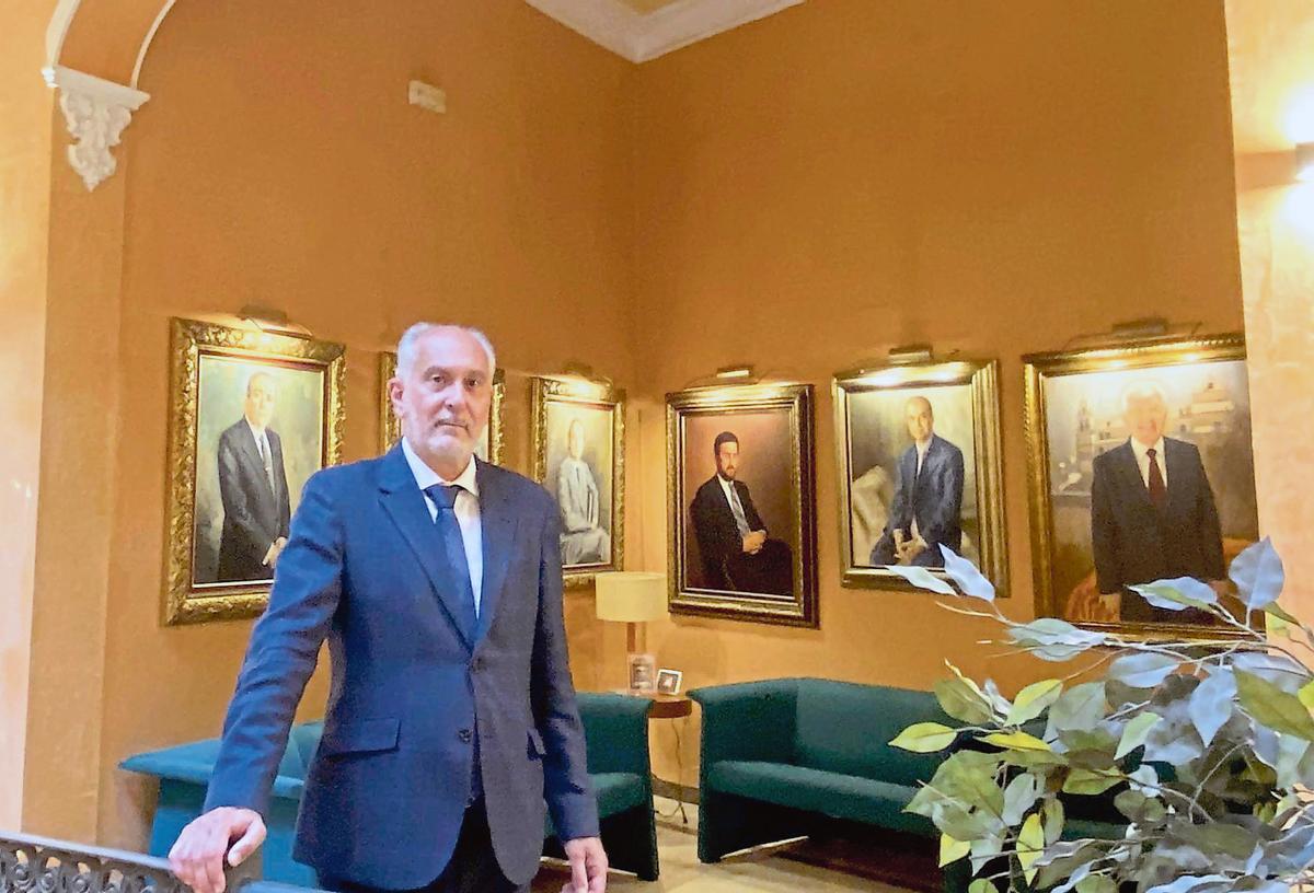 Manuel Méndez de Castro, decano del Colegio de Economistas de Málaga