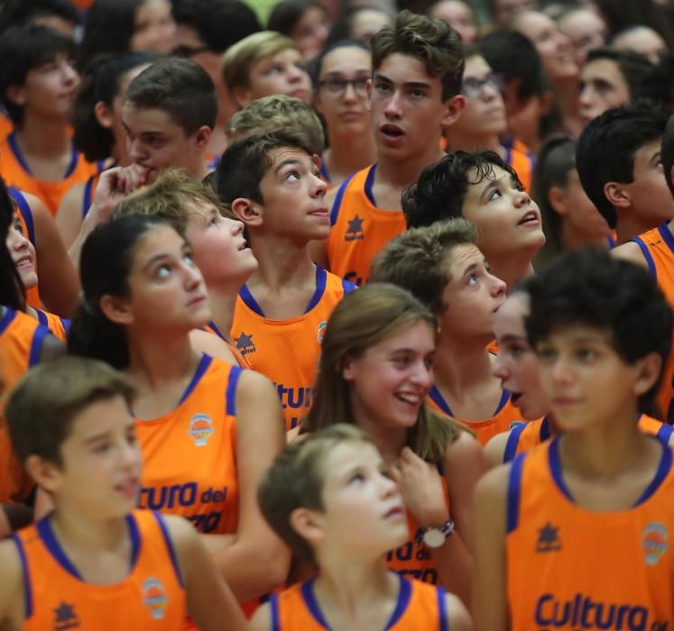 La presentación del Valencia Basket, en imágenes