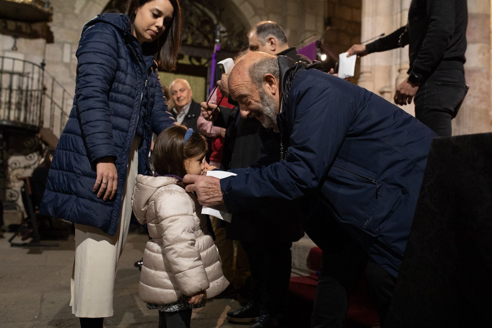 GALERIA | Entrada de nuevos hermanos en la cofradía de Jesús Nazareno