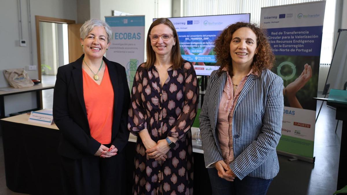 USC PROXECTO BIOECONOMÍA GALICIA PORTUGAL I A USC sitúase á fronte dun proxecto europeo para transformar a bioeconomía na eurorrexión