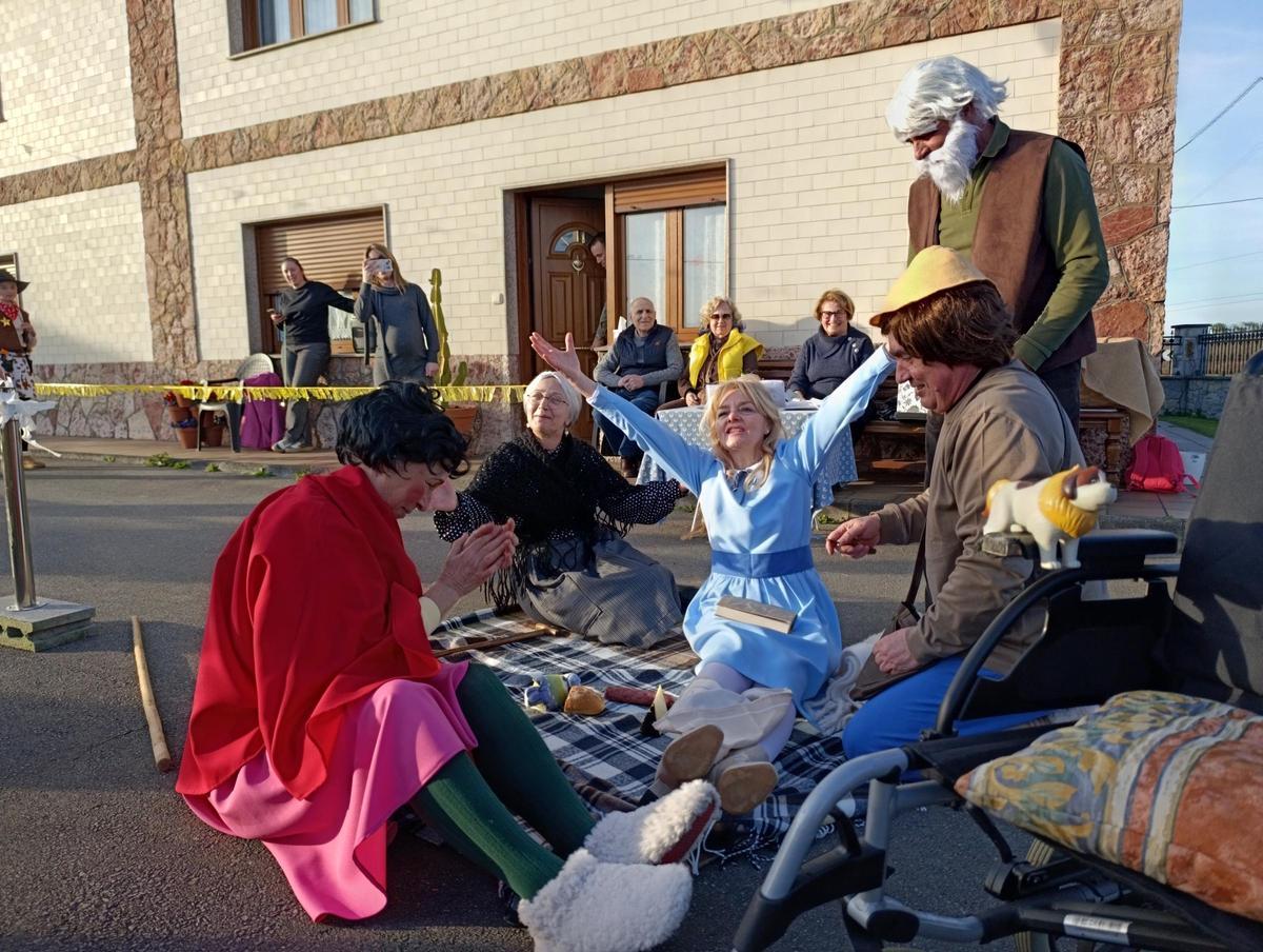Fonciello y Silvota Pueblo, en Llanera, celebran su "Antroxu"