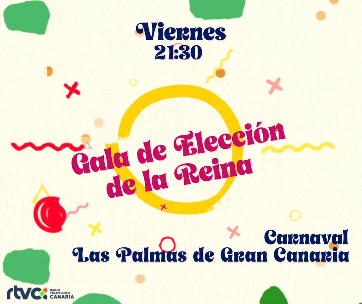 RTVC retransmite la Gala de la Reina del Carnaval de Las Palmas de Gran Canaria.