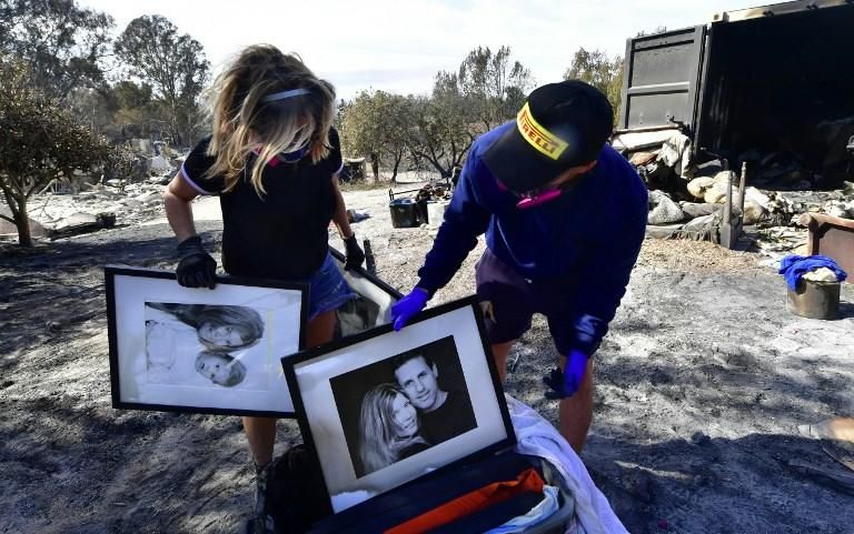 El devastador incendio de California, en imágenes