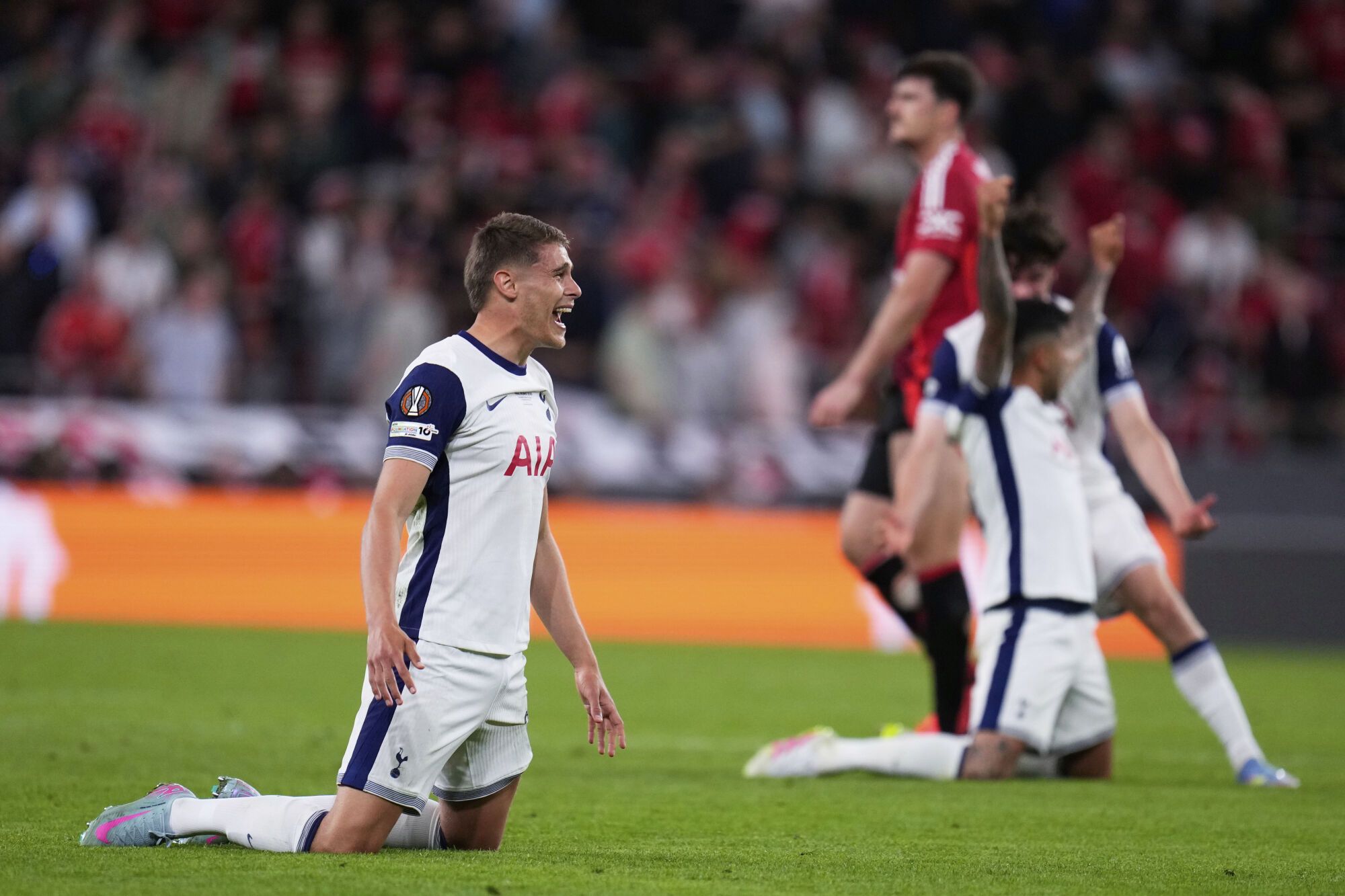 Final de la Europa League: Tottenham Hotspur - Manchester United.