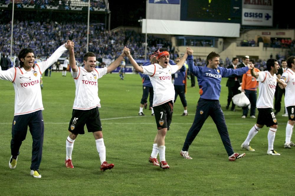 Diez años del último título de Copa del Rey del Valencia CF