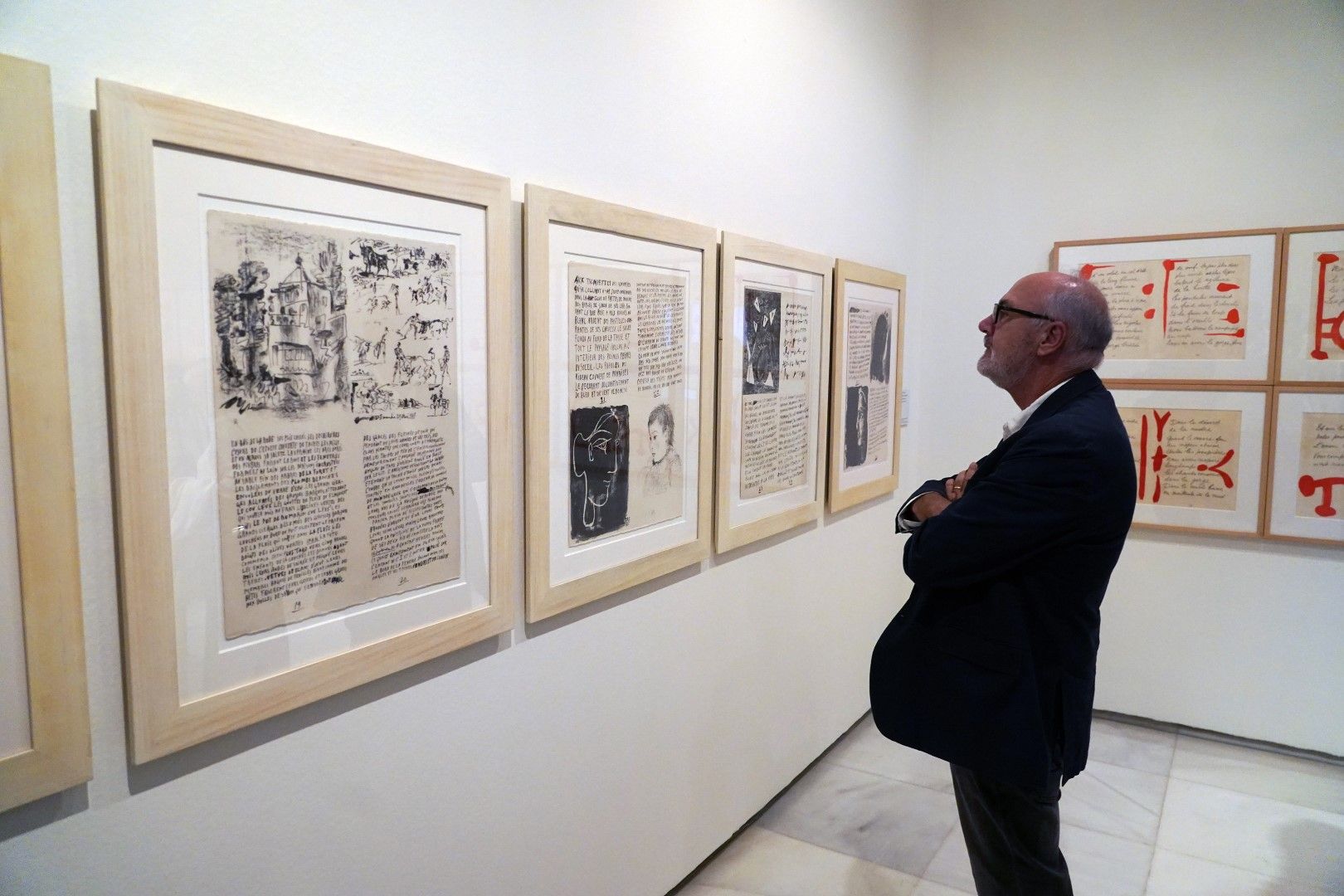 El Centro Cultural Fundación Unicaja Málaga inaugura una exposición con la poesía de Picasso