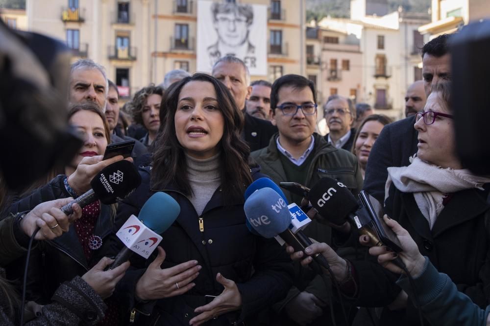 Ciutadans amb Inés Arrimadas fan un acte de partit a Amer