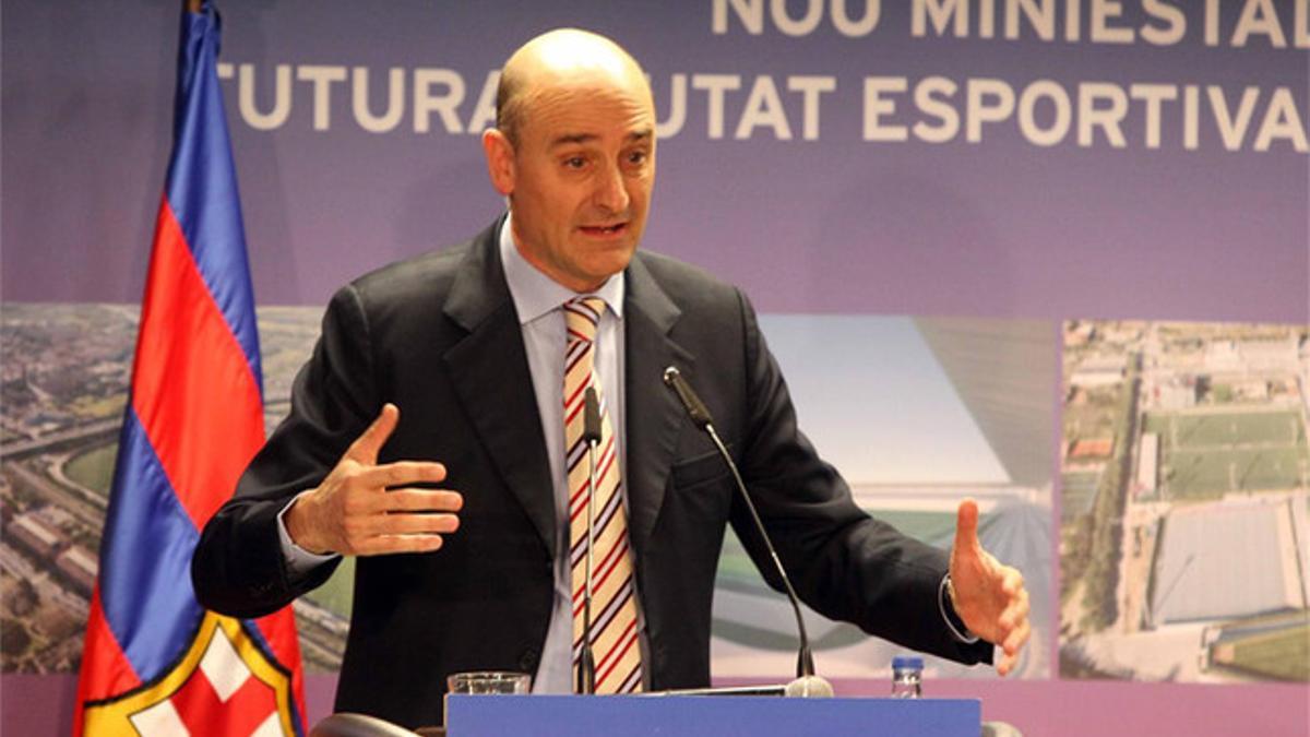 Jordi Moix presentó el Espai Barça
