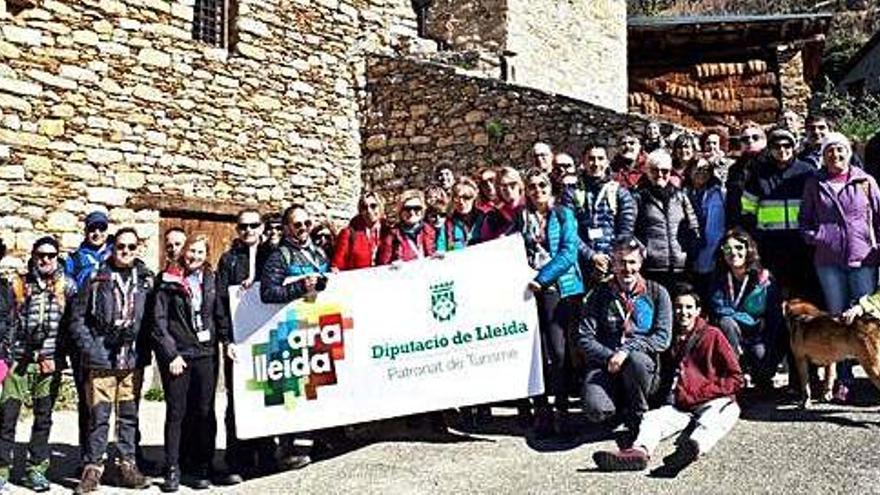 Fotografia de grup dels instagramers participants a la trobada