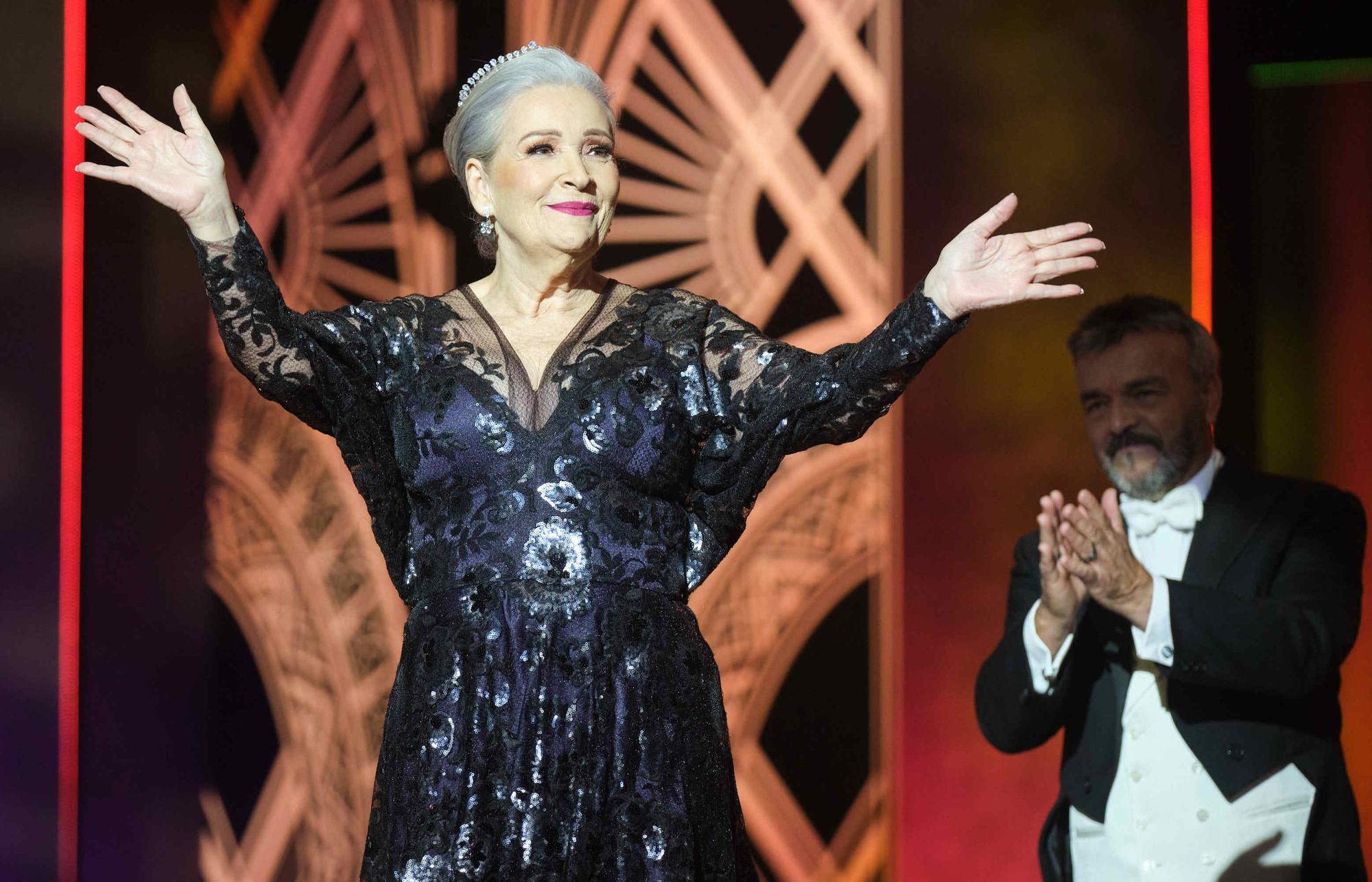 Gala de elección de la reina de los mayores del Carnaval de Santa Cruz de Tenerife 2023